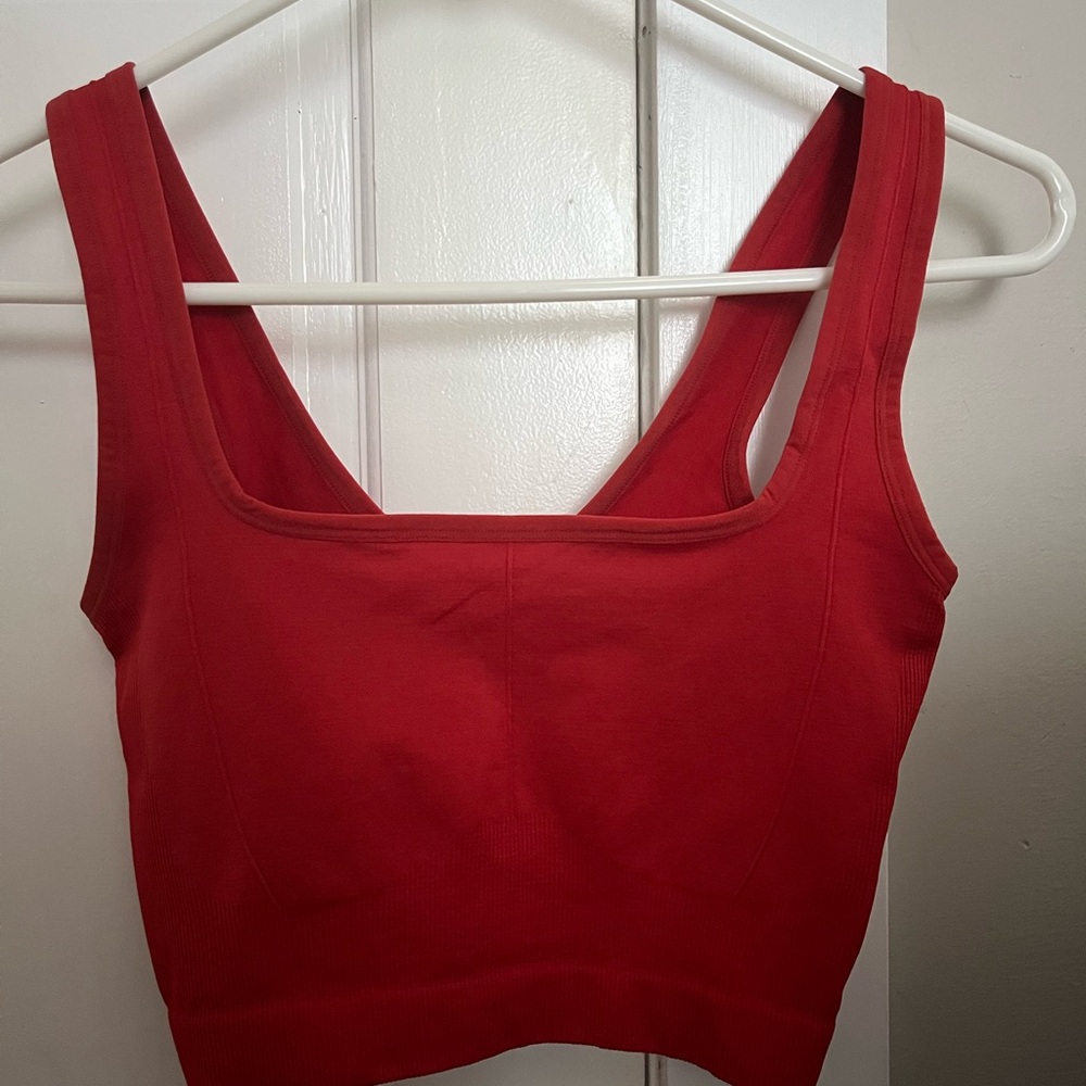Colsie Vibrant Red Knit Top